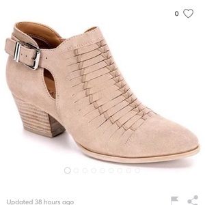 Franco Sarto buckled ankle booties